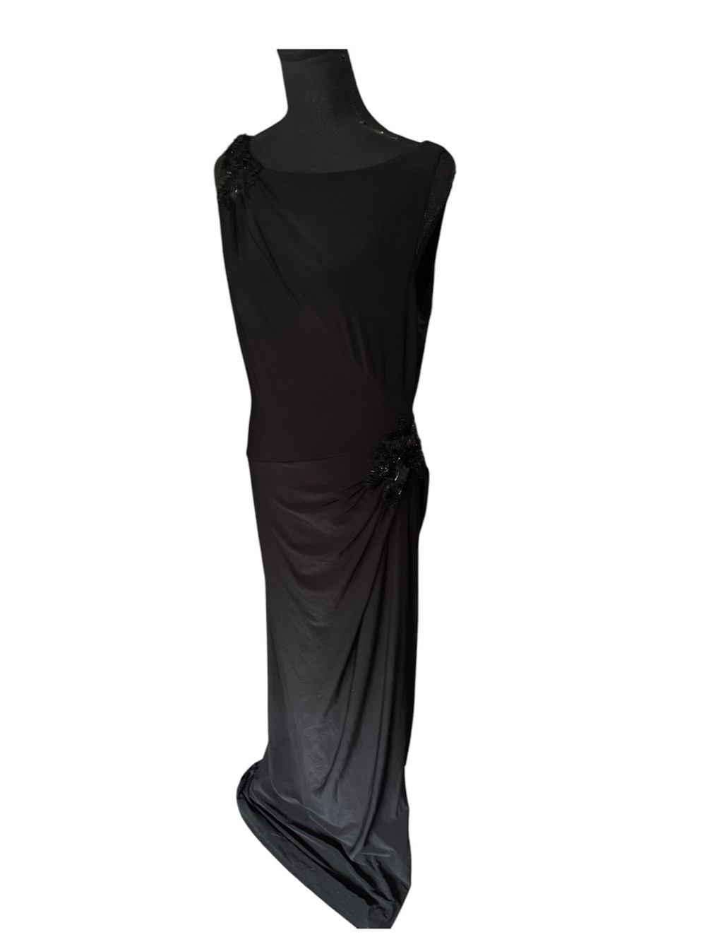 Lauren Ralph Lauren Evening black jersey long dress